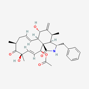 Chemical structure of Cytochalasin D