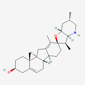 Chemical structure of Cyclopamine
