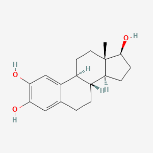 Chemical structure of 2-Hydroxyestradiol