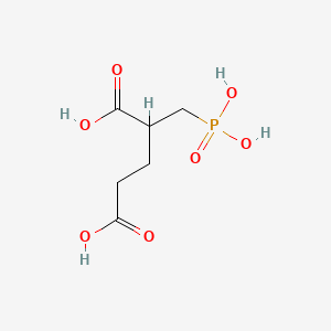Chemical structure of PMPA (NAALADase inhibitor)