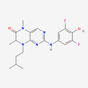 Chemical structure of BI-D1870