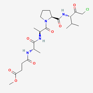 Chemical structure of Elastase Inhibitor, SPCK