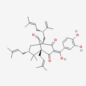 Chemical structure of Garcinol