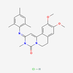 Chemical structure of Trequinsin hydrochloride