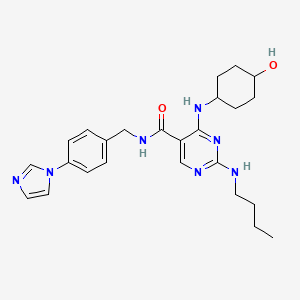 Chemical structure of UNC2881