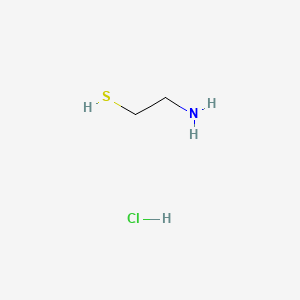 Chemical structure of Cysteamine HCl