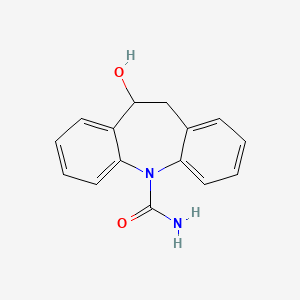 Chemical structure of Licarbazepine