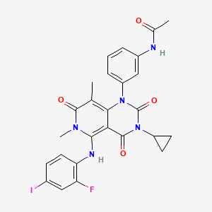 Chemical structure of Trametinib