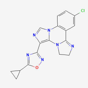 Chemical structure of U 90042