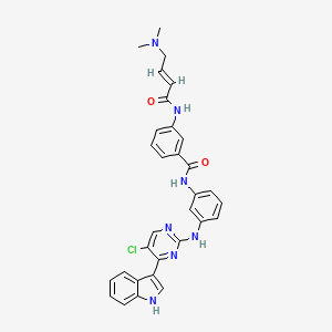 Chemical structure of THZ2