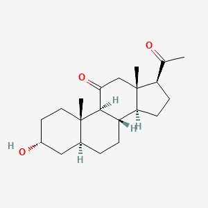 Chemical structure of Alphaxalone