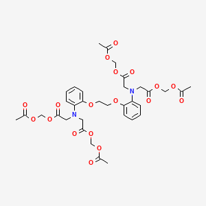Chemical structure of BAPTA-AM
