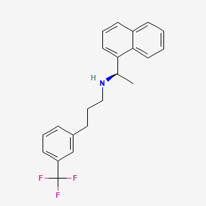 Chemical structure of Cinacalcet