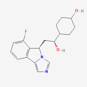 Chemical structure of Navoximod