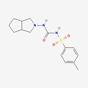 Chemical structure of Gliclazide