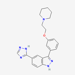 Chemical structure of CC-401