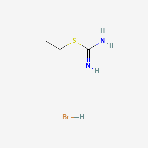 Chemical structure of S-Isopropylisothiourea hydrobromide