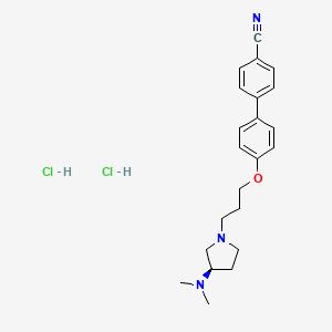 Chemical structure of A 331440 dihydrochloride