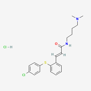 Chemical structure of A 350619 hydrochloride