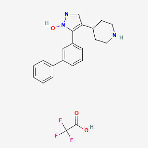 Chemical structure of PHP 501 trifluoroacetate