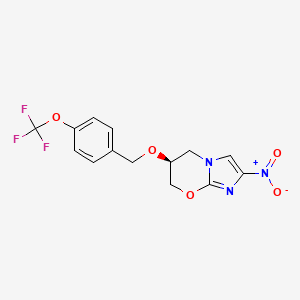 Chemical structure of PA-824