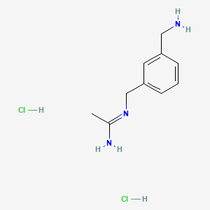 Chemical structure of 1400W dihydrochloride