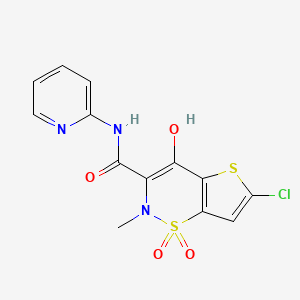Chemical structure of Lornoxicam