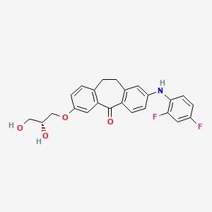 Chemical structure of Skepinone-L