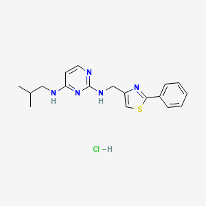 Chemical structure of KHS101 hydrochloride