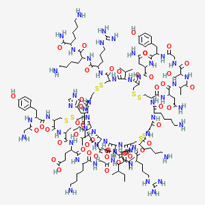 Chemical structure of Purotoxin 1