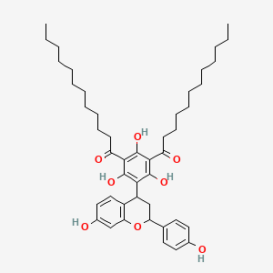Chemical structure of YM 26734