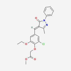 Chemical structure of SJ 172550