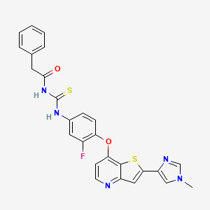 Chemical structure of MGCD-265