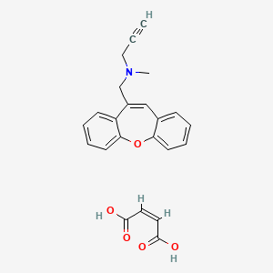 Chemical structure of Omigapil maleate