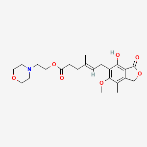 Chemical structure of Mycophenolate Mofetil