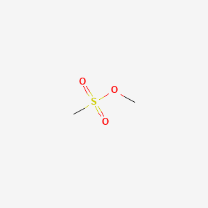 Chemical structure of Methyl methanesulfonate