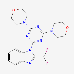 Chemical structure of ZSTK474