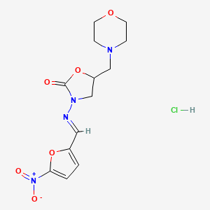 Chemical structure of Furaltadone HCl