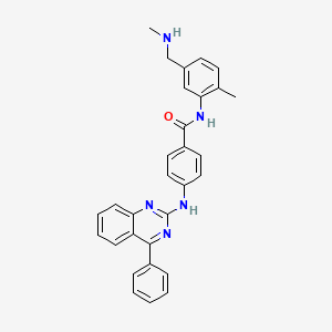 Chemical structure of BMS-833923