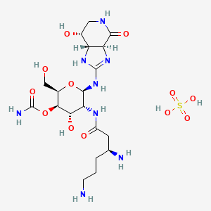 Chemical structure of Nourseothricin (sulfate)