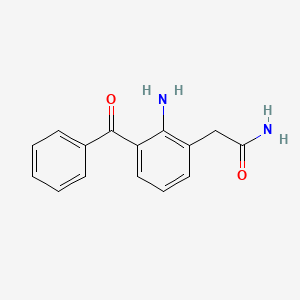 Chemical structure of Nepafenac