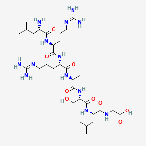 Chemical structure of Kemptide