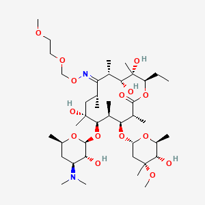 Chemical structure of Roxithromycin