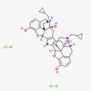 Chemical structure of nor-Binaltorphimine dihydrochloride