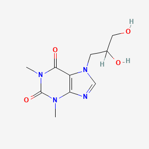Chemical structure of Dyphylline