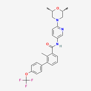 Chemical structure of Sonidegib