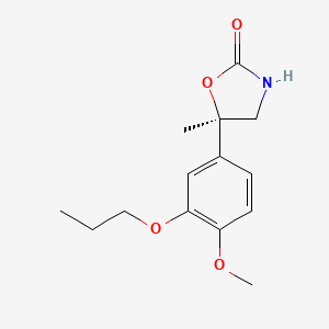 Chemical structure of Mesopram
