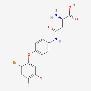 Chemical structure of WAY 213613