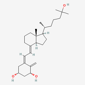 Chemical structure of 1beta-Calcitriol
