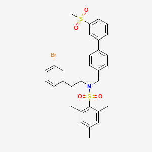 Chemical structure of SR-9243